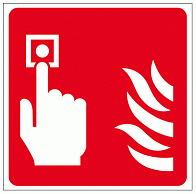 картинка Кнопка включения систем пожарной автоматики, 250x250